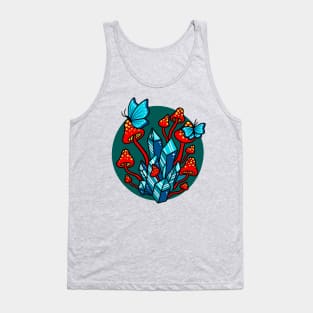 Mushroom Crystal Cluster Tank Top